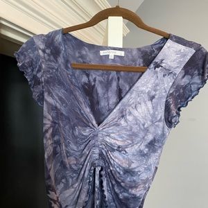 Antistar blue tie dye tee - small